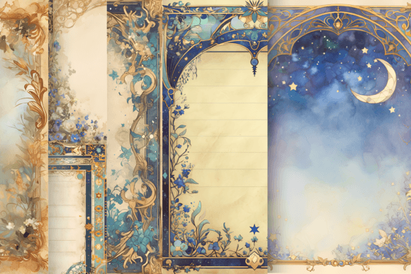 Download Dreamy Arabic Journal Paper Arab Borders - Arabic Collection