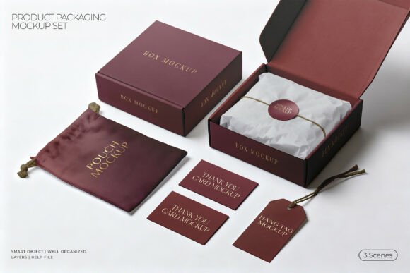 Download Product Packaging Mockup Set - Packaging Collection