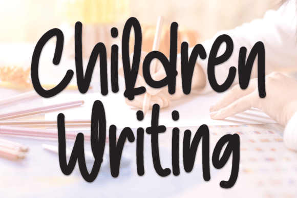 Download Children Writing - Child Collection