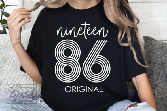 Download 1986 Original 40th Birthday Girl SVG PNG - Original Collection